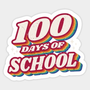 100 Days Of School Sticker